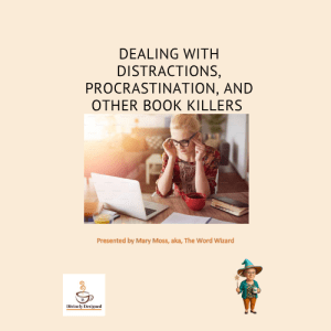 A woman is looking at her laptop. Her arms are supporting her on either side of her head, like she is watching a video on YouTube, or distracted by social media. She is not typing, so she is distracted and not writing.