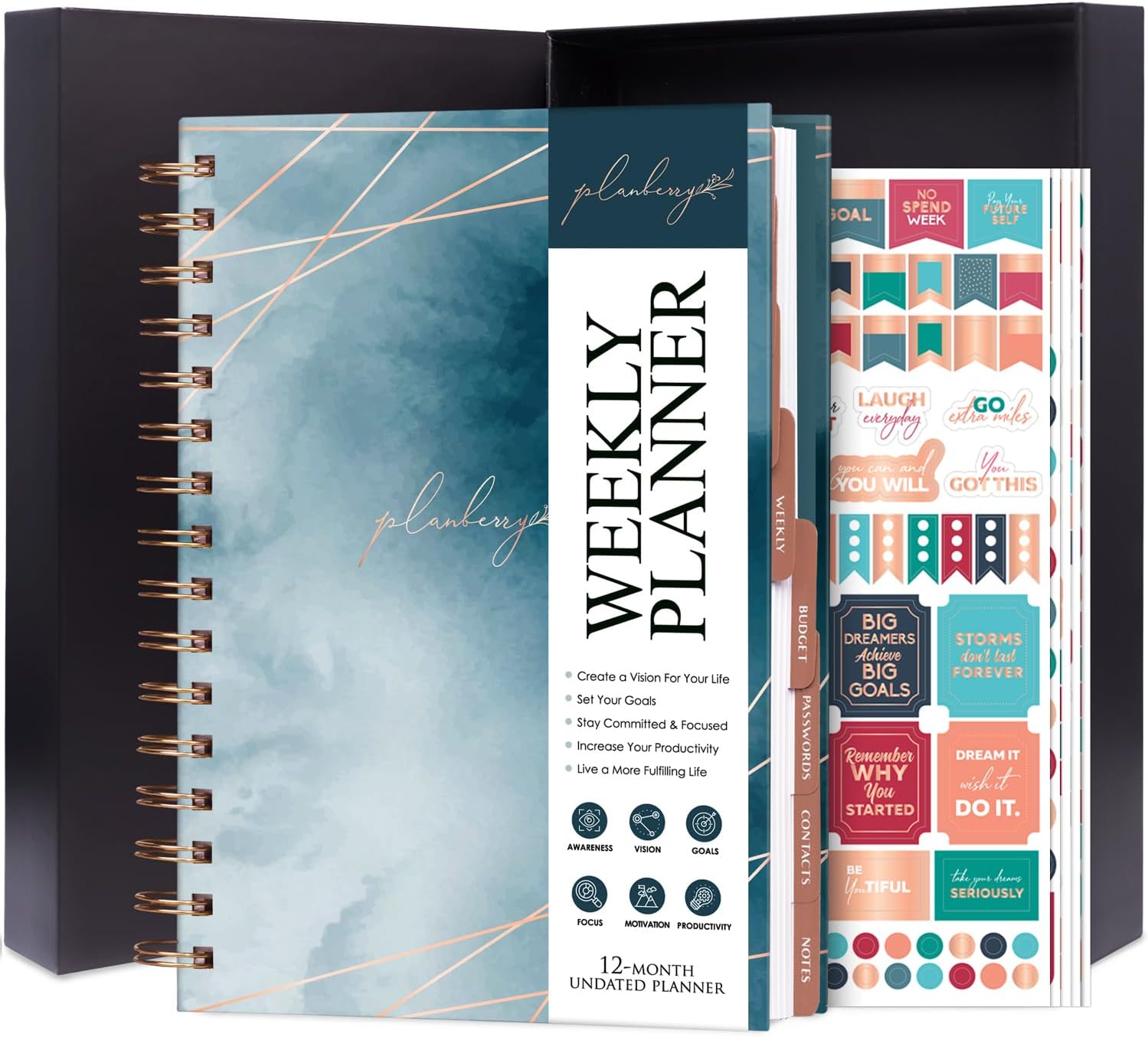 Creativity Closet Planberry Planner Blue Planberry Planner Blue